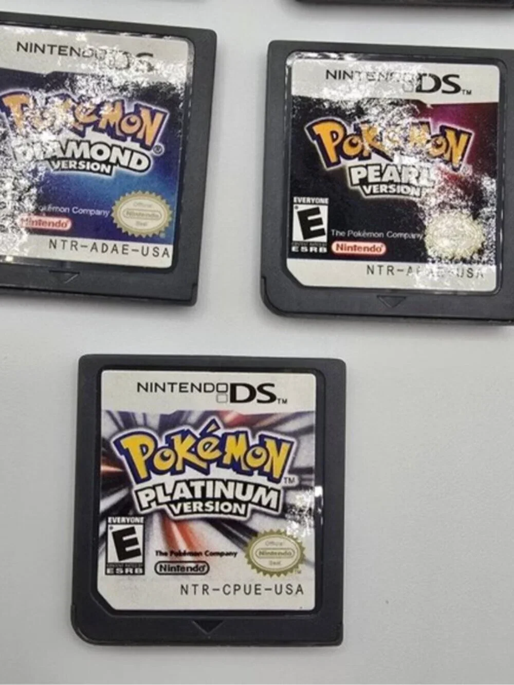 DS Lot 5 Games Pokemon Collection Copy/Reproduction Nintendo Games